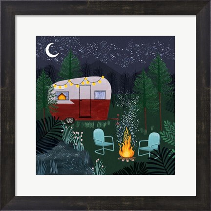 Framed Beneath the Stars II Print