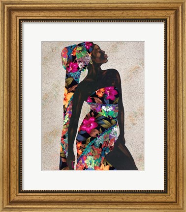 Framed Woman Strong I Print