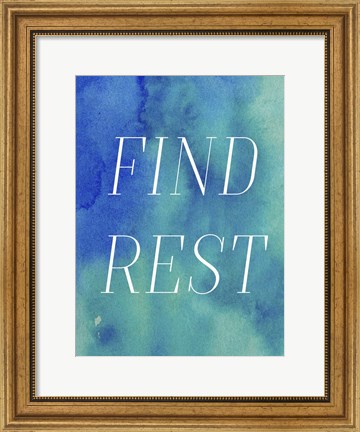 Framed Finding Rest II Print