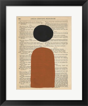 Framed Modern Prose VII Print