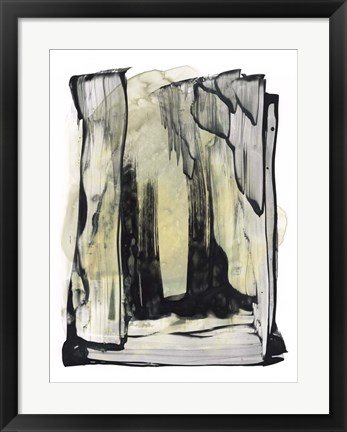 Framed Noir Essence III Print