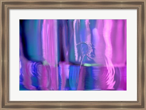 Framed Abstracted Glass II Print