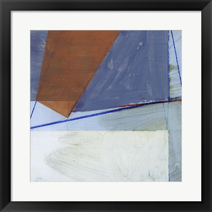 Framed Abstract Mass II Print