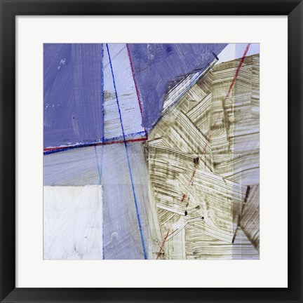 Framed Abstract Mass III Print