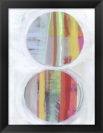 Framed Art in Whites VI Print