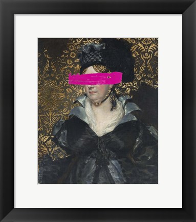 Framed Masked Master IV Print