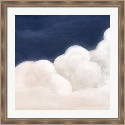 Framed Cloudy Night II Print