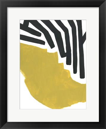 Framed Color Block Maze VIII Print