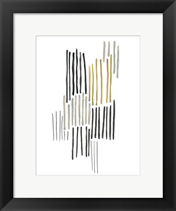 Framed Ley Lines II Print