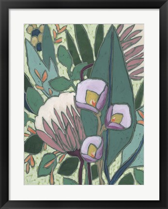 Framed Tropical Reverie II Print