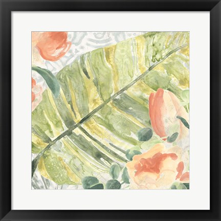 Framed Palm Garden IV Print