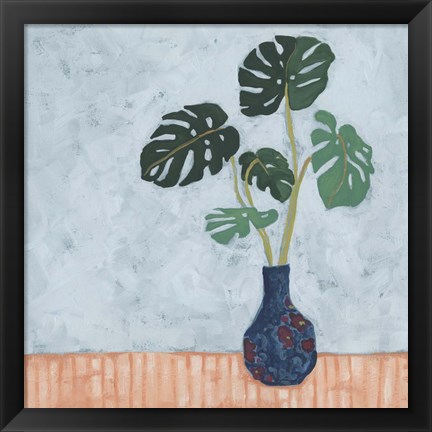 Framed Parlor Monstera I Print