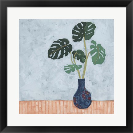 Framed Parlor Monstera I Print