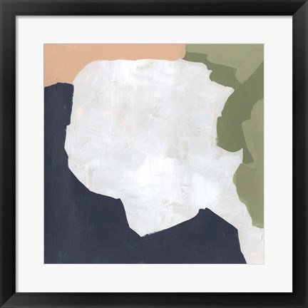 Framed Tectonic Boundaries II Print