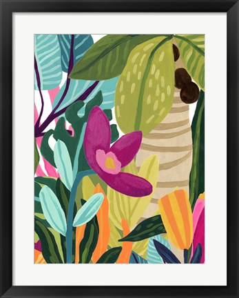 Framed Island Thicket I Print