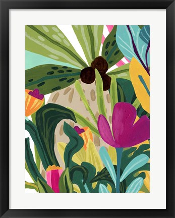 Framed Island Thicket II Print