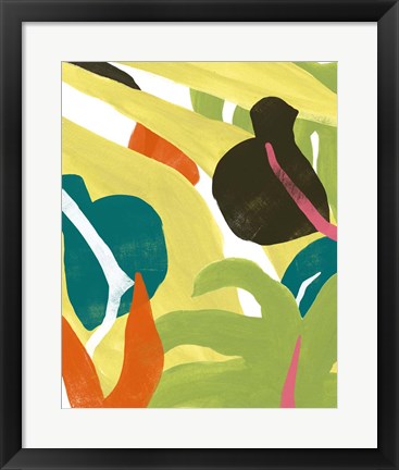 Framed Mod Tropics II Print