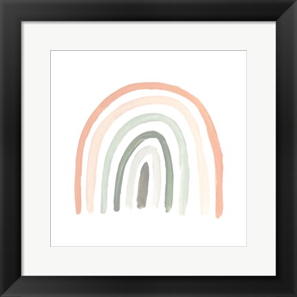 Framed Sweet Rainbow I Print