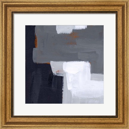 Framed Concrete Wall II Print