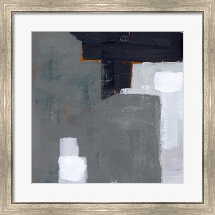 Framed Concrete Wall IV Print