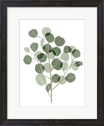 Framed Windy Eucalyptus I Print