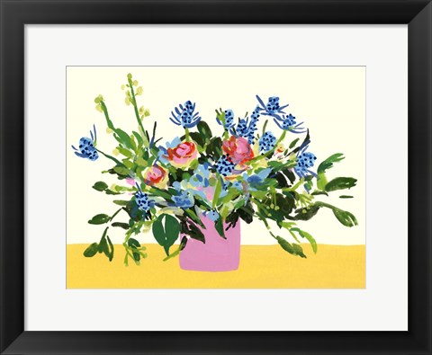 Framed Grand Bouquet I Print