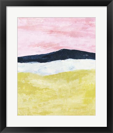 Framed Spring Plain II Print