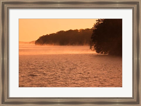 Framed Alabama, Florence Lake Wilson, Morning Mist Print