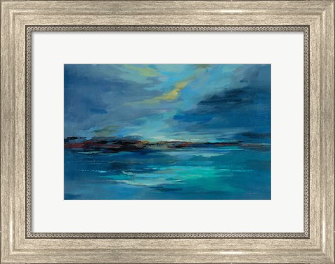 Framed Early Morning Sea Print