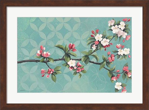 Framed Cherry Blossoms Print