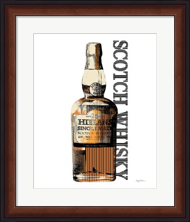 Framed Scotch Whisky Print