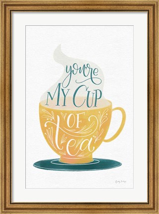 Framed My Cup of Tea Print