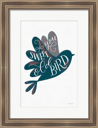 Framed Sweet Old Bird Print