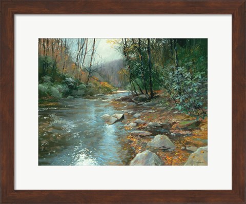 Framed Downstream Print