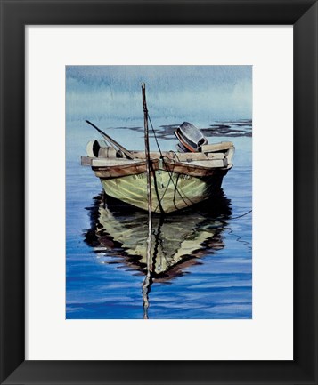 Framed Oyster Boat Print