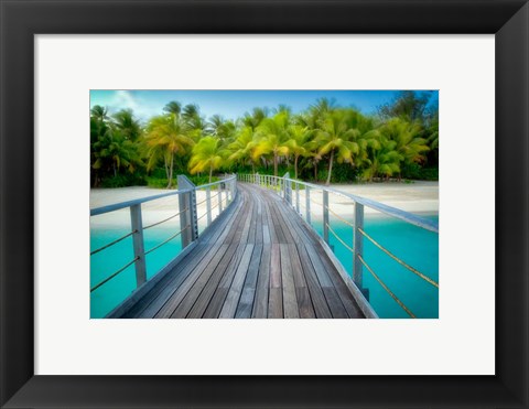 Framed Pier Beauty Print