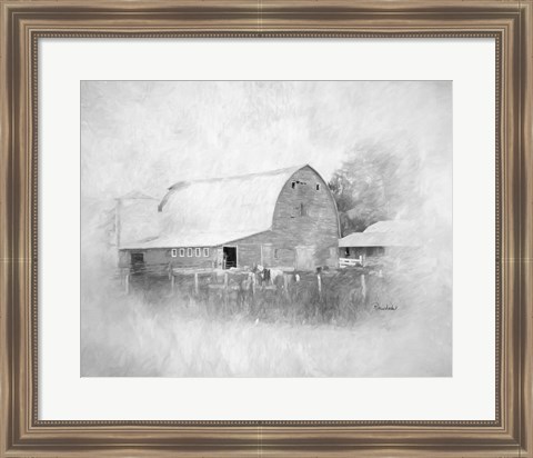 Framed Sully&#39;s Barn II Print