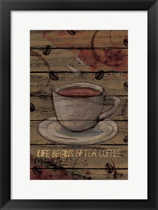 Framed Coffee I Print