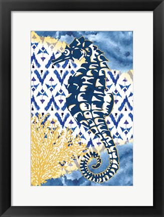 Framed Seahorse Print