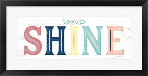 Framed Shine Print