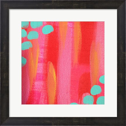 Framed Abstract I Print