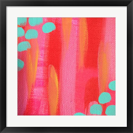 Framed Abstract I Print