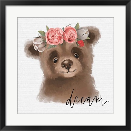 Framed Dream Bear Print