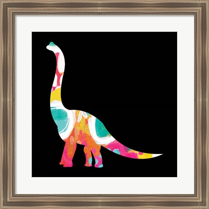 Framed Dino V Print