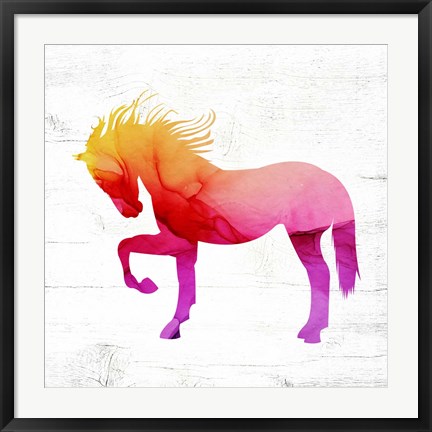 Framed Horse I Print