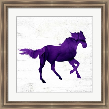 Framed Horse II Print