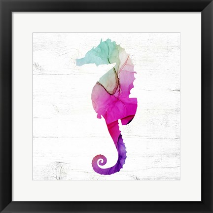 Framed Seahorse Print