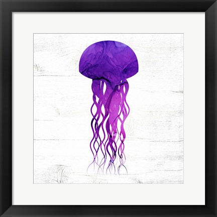 Framed Jelly Fish Print