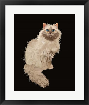 Framed Cat Print