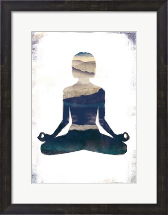 Framed Meditate Print